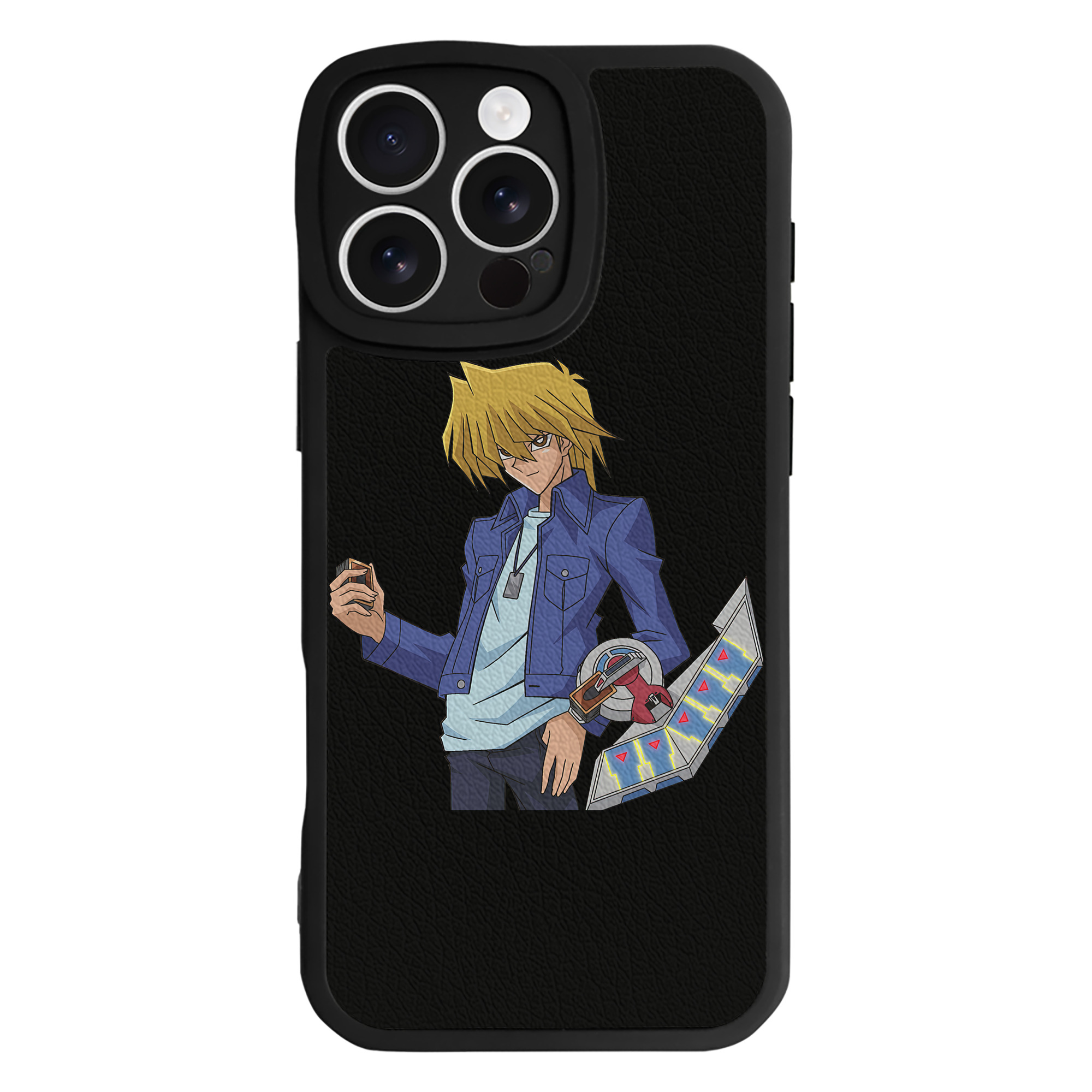 遊☆戯☆王 Yu-Gi-Oh! 【iPhone 16シリーズ対応】シリコンスマホケース（レザー調） 材質：シリコン